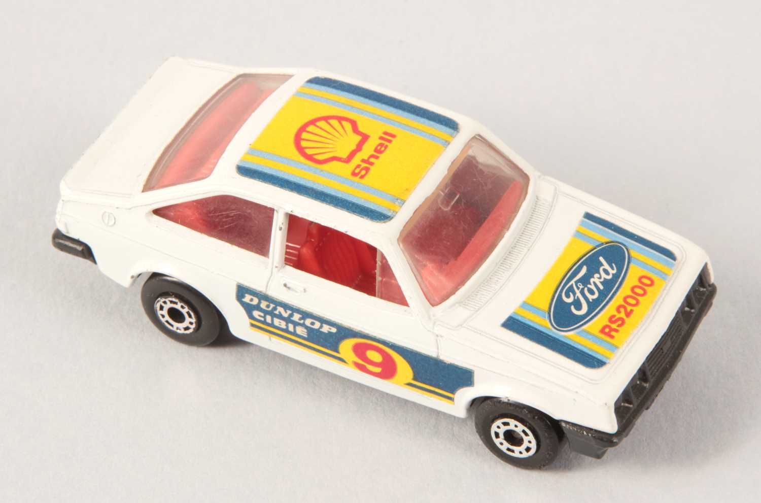 Lot 50 - Matchbox Superfast 9c Ford Escort RS2000 RARE RED INTERIOR WITH TOW HOOK