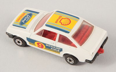 Lot 50 - Matchbox Superfast 9c Ford Escort RS2000 RARE RED INTERIOR WITH TOW HOOK