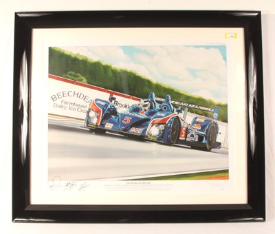 Lot 269 - Nigel Mansell "The Return Of Red 5" Ltd Edition Large Signed Print.