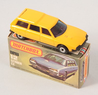 Lot 60 - Matchbox Superfast 12d Citroen CX Estate WITHOUT TAMPO PRINT + BLUE WINDOWS