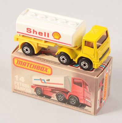 Lot 66 - Matchbox Superfast 14d Leyland Articulated Shell Tanker