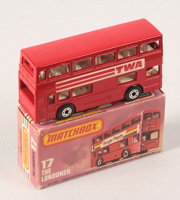 Lot 76 - Matchbox Superfast 17b Daimler Fleetline Bus "TWA"