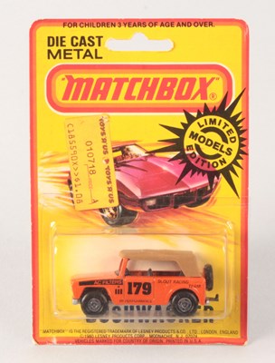 Lot 91 - Matchbox Superfast 18a Field Car Bushwacker US Issue TAN ROOF + SILVER PAINTED BASE