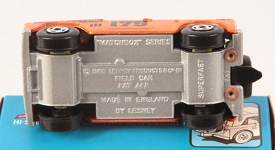 Lot 92 - Matchbox Superfast 18a Field Car Bushwacker US Issue TAN ROOF + SILVER PAINTED BASE