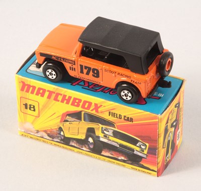 Lot 93 - Matchbox Superfast 18a Field Car Bushwacker US Issue WITH RARE 5-SPOKE WIDE WHEELS