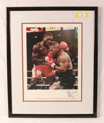 Lot 294 - Frank Bruno - Signed Photograph.