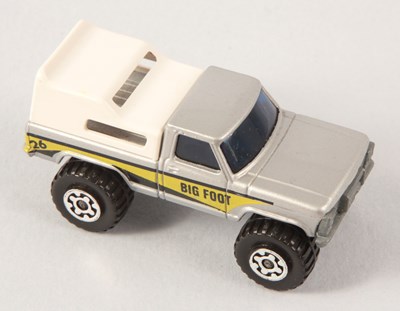Lot 117 - Matchbox Superfast 22d Ford F150 "Big Foot" Pick-up Truck WITHOUT HOOD TAMPO PRINT