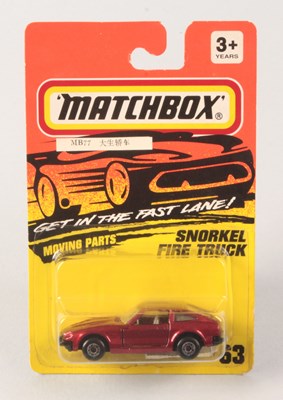 Lot 126 - Matchbox Superfast 24e Datsun 280ZX RARE CHINESE INTERNAL MARKET ISSUE
