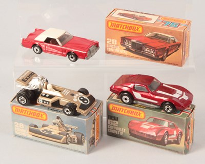 Lot 148 - Matchbox Superfast Group of 3 x harder to find variations