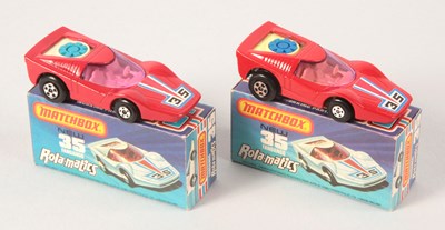 Lot 172 - Matchbox Superfast 2 x 35b Fandango WITH RARE PURPLE WINDOWS
