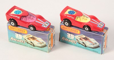 Lot 173 - Matchbox Superfast 2 x 35b Fandango VARIATIONS INCLUDING RARE PURPLE WINDOWS