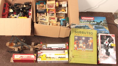 Lot 303 - Corgi, Lledo, Carrera, Unboxed Diecast & Other Items.