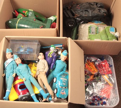 Lot 307 - TV & Film Related Unboxed Vehicles, Figures & Other Items.