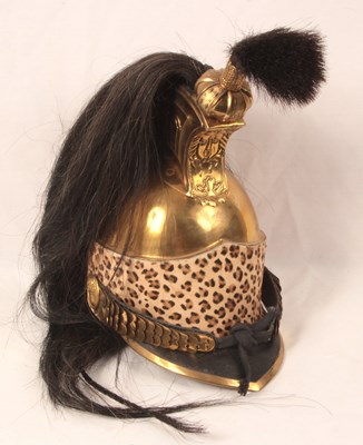 Lot 453 - A Museum Quality Replica French 1st Empire [Napoleonic] Model 1804 Dragoon Officers Helmet