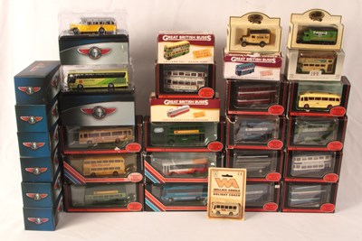 Lot 436 - EFE, Atlas Editions, Lledo. Group of Buses, Coaches & Vans.