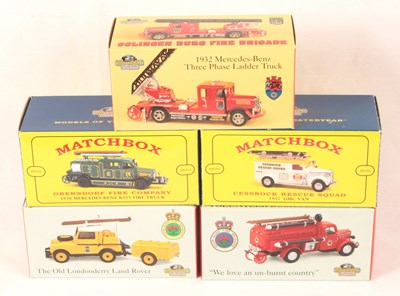 Lot 441 - Matchbox Collectibles. Group of Fire Fighting Vehicles.