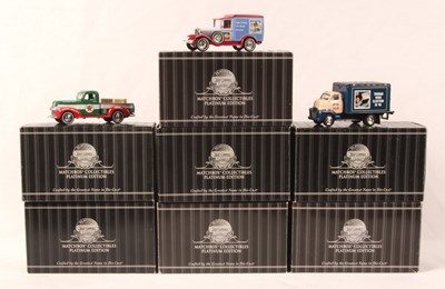 Lot 446 - Matchbox Collectibles. Group of 7x Platinum Edition Vehicles.