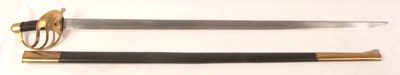 Lot 456 - Museum Quality Replica French 1st Empire [Napoleonic] Model AN IX Pattern Carabinier Trooper Sabre