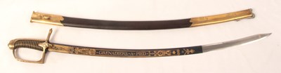 Lot 457 - Museum Quality Replica French 1st Empire [Napoleonic] Mod 1805 Foot Grenadiers-Garde Imperiale Sabre