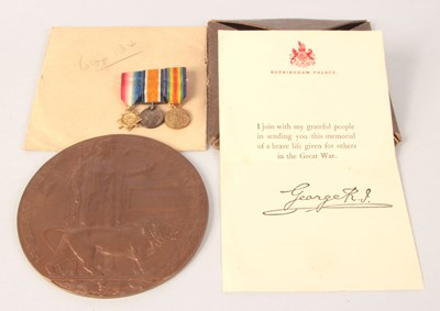 Lot 461 - British WW1 Campaigns Medals Interest
