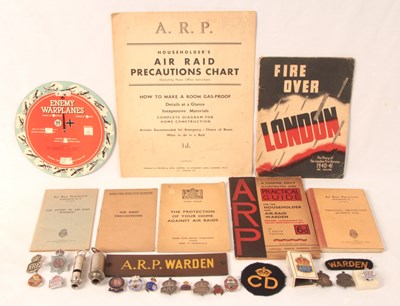 Lot 474 - WW2 Civil Defence Interest
