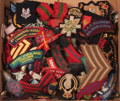 Lot 498 - British & Commonwealth Armed Forces Insignia Interest, WW2-Desert Storm