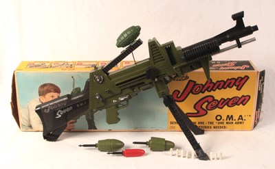 Lot 515 - Deluxe-Topper Toys [Toronto Canada] - Item No. 6025 - Johnny Seven One Man Army