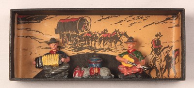 Lot 538 - Timpo - [Hollowcast] Wild West Range, 1950`s Series