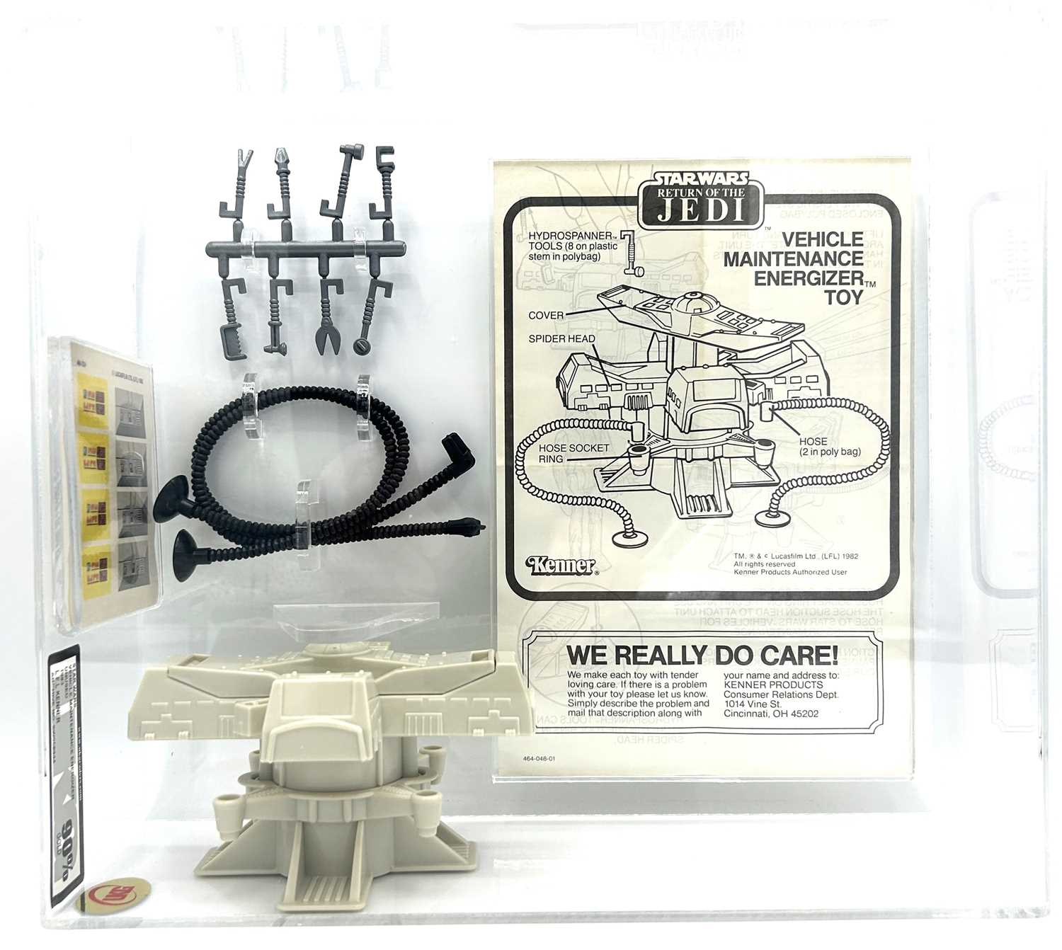Lot 135 - Kenner Star Wars vintage Vehicle Maintenance Energizer, UKG Graded 90% Gold unused