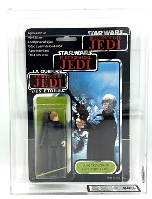 Lot 147 - Palitoy Star Wars vintage Tri-Logo Luke Skywalker Jedi Knight 3 3/4" figure, UKG Graded 80%