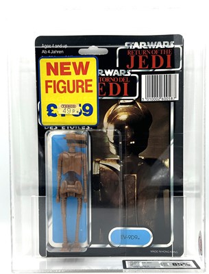 Lot 150 - Palitoy Star Wars vintage Tri-Logo EV-9D9 3 3/4" figure, UKG Graded 85%