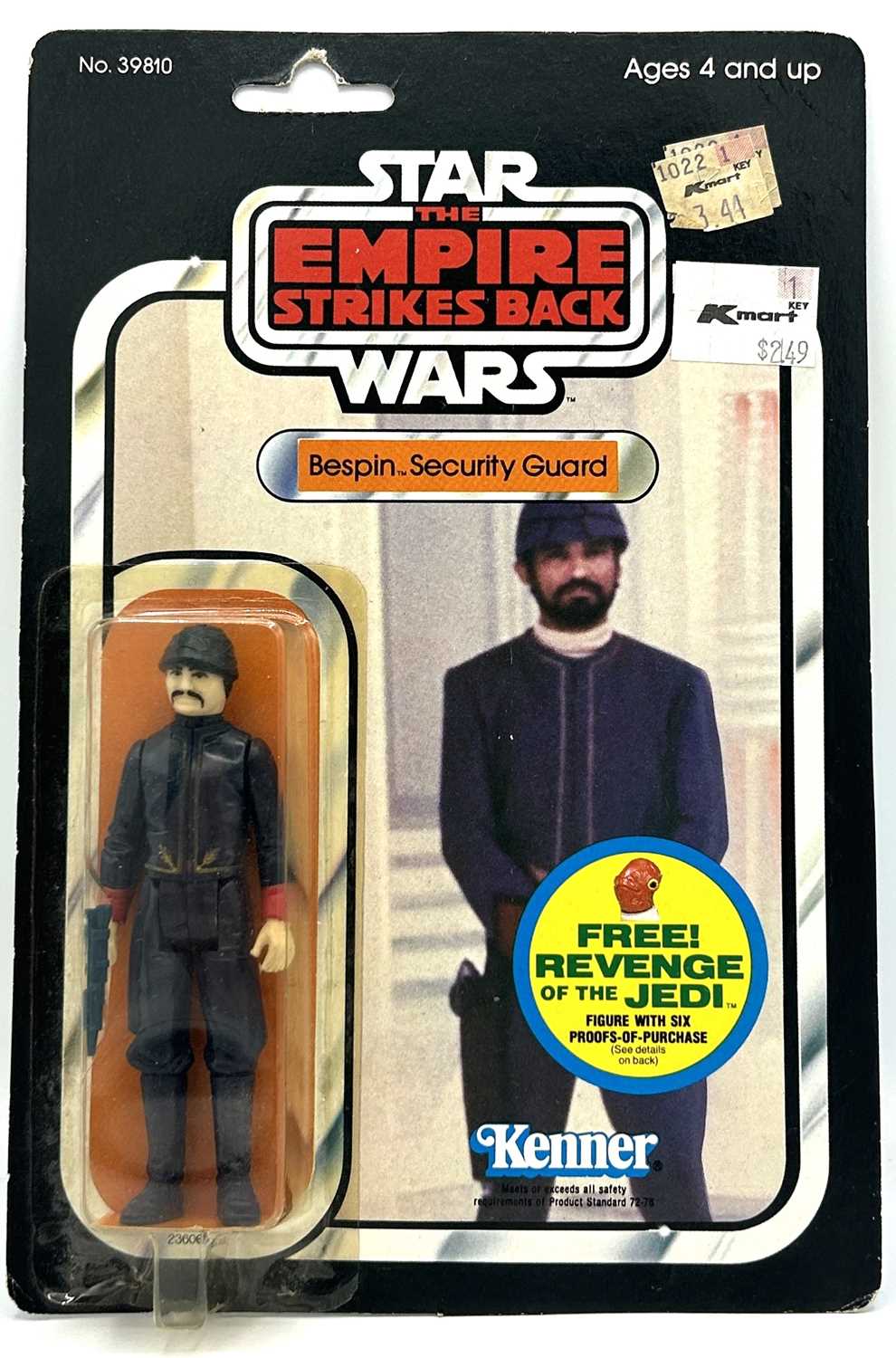 Lot 160 - Kenner Star Wars vintage The Empire Strikes Back Bespin Security Guard (white) 3 3/4" figure