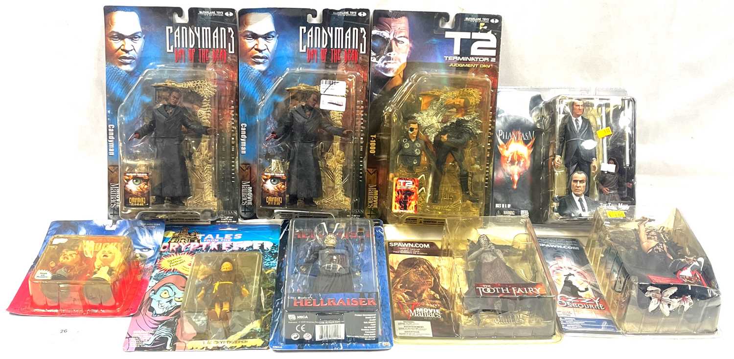 Lot 26 - McFarlane Movie Maniacs, Ozzy Osbourne, Cult Classics and others MIP