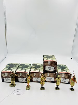 Lot 54 - King & Country - 8th Army Range