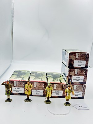 Lot 55 - King & Country - 8th Army Range