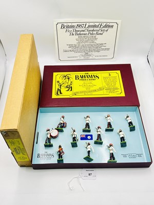 Lot 87 - Britains Limited Editions Set 5187 - The Bahamas Police Band [1987 only]