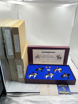 Lot 90 - Britains Limited Editions 2 x Set 5295 - The Life Guards Mounted Band [#2]