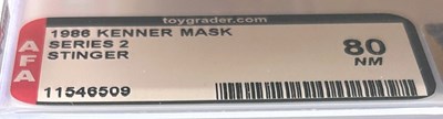 Lot 213 - Kenner MASK vintage Stinger vehicle AFA Graded 80 NM