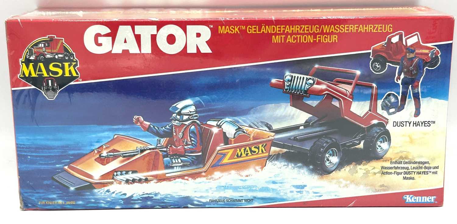 Lot 217 - Kenner MASK vintage Gator vehicle, within Mint sealed (shrink wrapped) packaging.