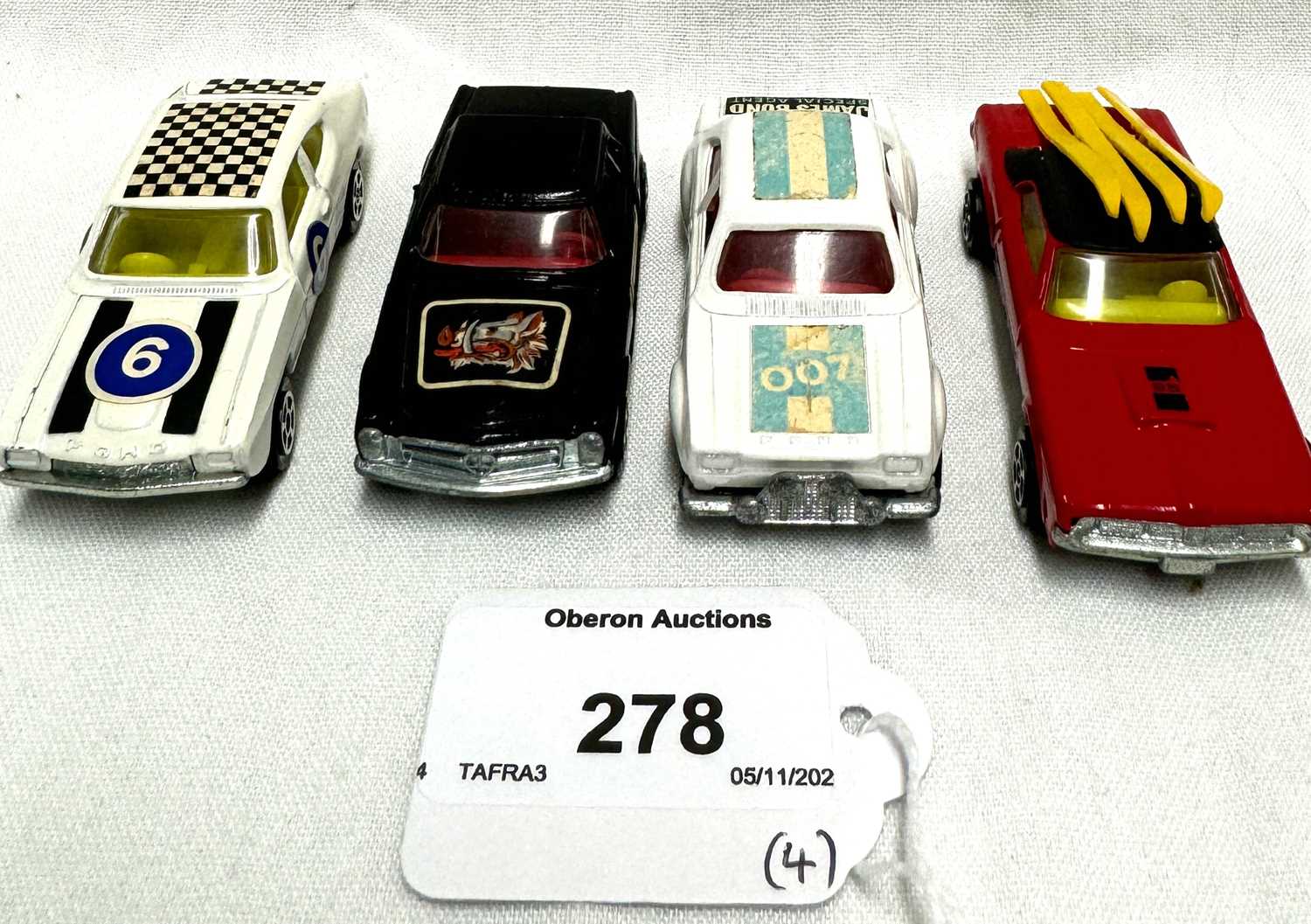 Lot 278 - Corgi Rockets vintage James Bond Die-cast