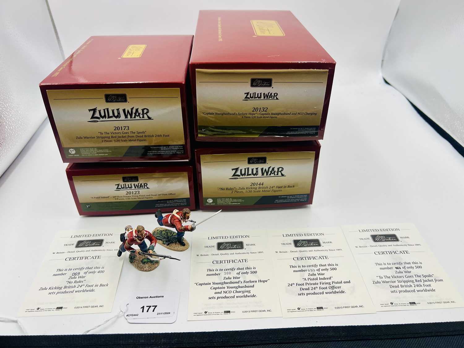 WILLIAM BRITAIN Anglo-zulu war - Série WB20... - Lot de 10 WILLIAM BRITAIN Anglo-zulu war - Série WB20... - Lot de 10