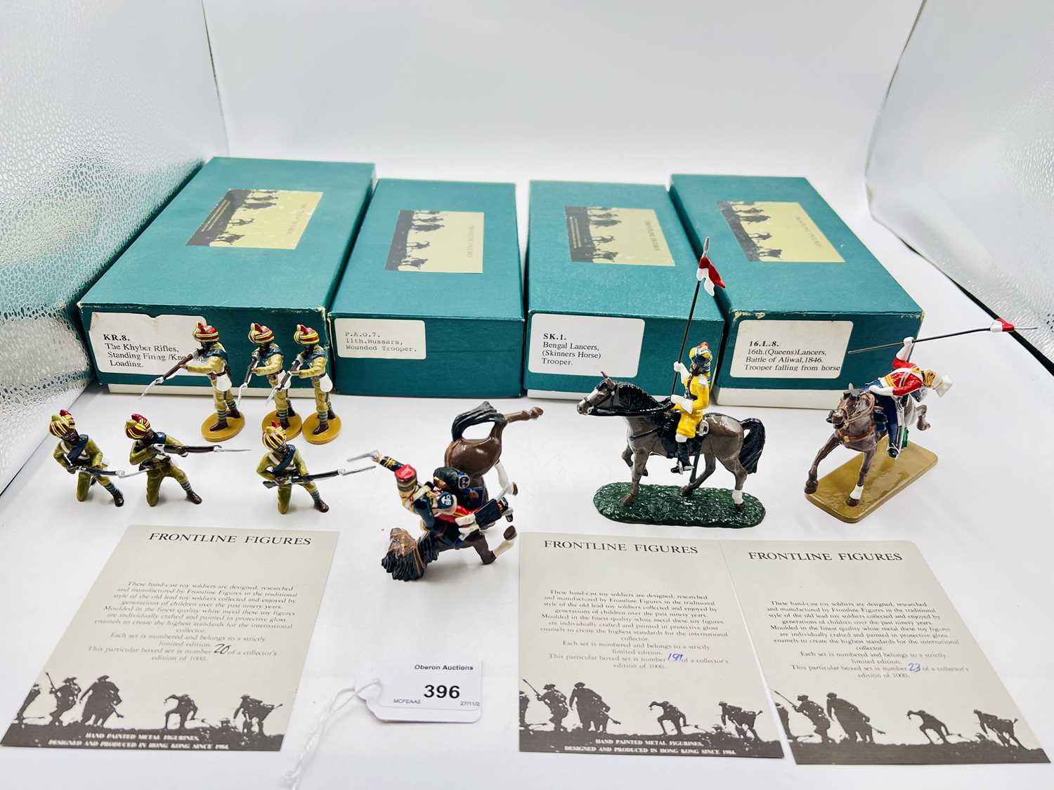 Lot 396 - Frontline Figures - Indian Army Series