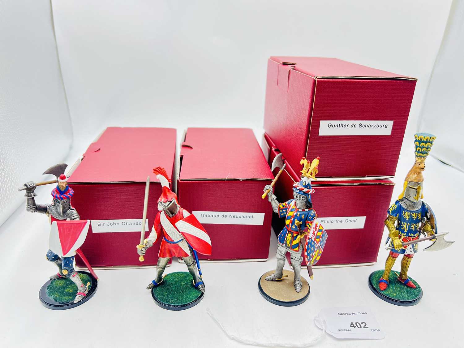 Lot 402 - The British Toy Soldier Company - [Rose & Tradition Castings] 90mm Scale Collectors Series