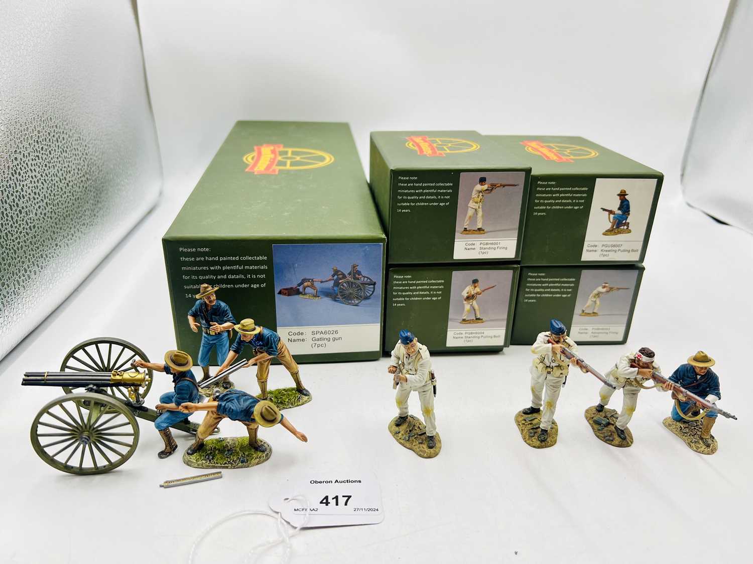 Lot 417 - Team Miniatures [China], Peking,1900 [Boxer Rebellion] Series
