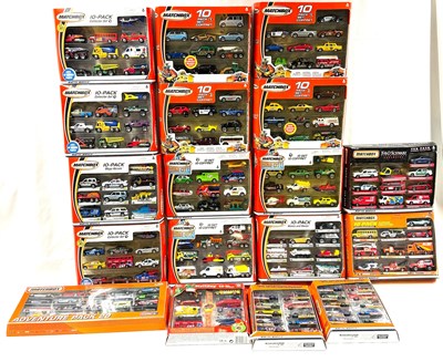 Lot 5 - Matchbox Die-Cast Modern Issue 10 Pack sets x 18 MIB (SEE PICTURES)