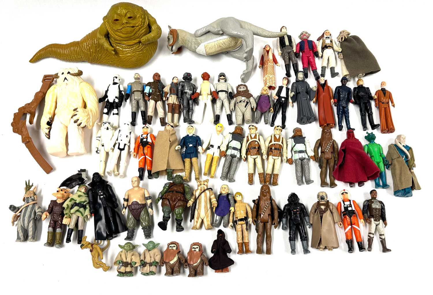 Lot 129 - Kenner Star Wars vintage 3 3/4" figures & creatures x 57