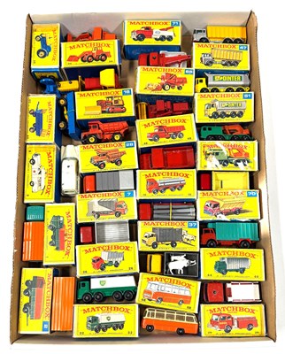 Lot 49 - Matchbox Regular Wheels Group of Mid to Late 1960's Issue Commercial Vehicles