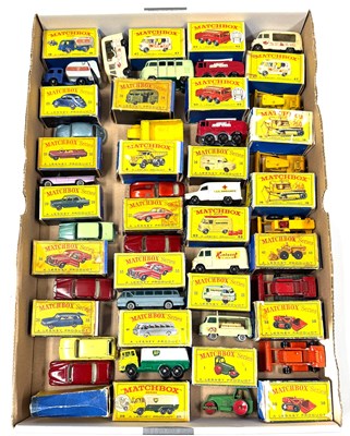 Lot 56 - Matchbox Regular Wheels Group of Mid to Late 1960's Issue Models