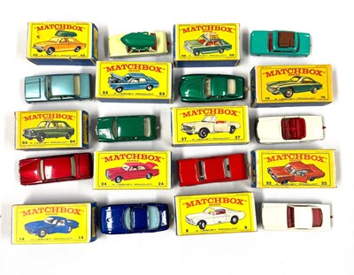 Lot 57 - Matchbox Regular Wheels Group of Mid to Late 1960's Issue Cars