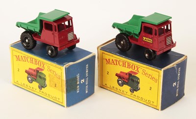 Lot 71 - Matchbox Regular wheels 2 x 2c Muir Hill Site Dumper